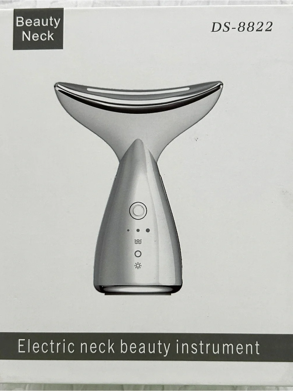 Beauty Neck DS-8822 Electric Neck Beauty Instrument - Silver